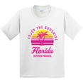 thumbnail image 3 of Inktastic Enjoy the Sunshine Florida Summer Paradise Youth T-Shirt, 3 of 5