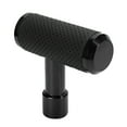 thumbnail image 2 of Car Shift Gear Knob T Shaped Universal Manual/Automatic Gear Shifter Knob (Black), 2 of 9