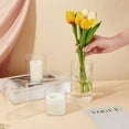 thumbnail image 3 of 4 Styles Cylinder Vases Flower Centerpiece Vases Hurricane Candle Holder Borosilicate Glass Vases, 3 of 6