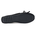 thumbnail image 3 of Minnetonka Women's Kilty Suede Hardsole Moccasin, Black, 9.5 M US, 3 of 7
