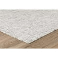 thumbnail image 3 of Addison Rugs Winslow 2'3" x 7'6" Active Solid Wool Runner Rug in White, 3 of 4