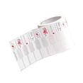 thumbnail image 1 of Etiquetas adhesivas para precios de joyería, etiquetas autoadhesivas para anillos, 1 rollo, 500 unidades, precio en blanco Rosa, 1 of 9