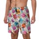 thumbnail image 1 of Fotbe Skulls and Roses Traje de Baño para Hombre – Shorts de Natación de Secado Rápido con Forro y Bolsillos-XX-Large, 1 of 6