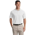 thumbnail image 1 of Sport-Tek T475 Mens Dry Zone Raglan Polo Shirt - White - 3X-Large, 1 of 2