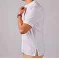 thumbnail image 3 of Camisa Guayabera Yucateca Lino Bordado Cuello Mao M Cuzama, 3 of 5