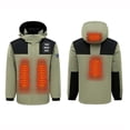 thumbnail image 3 of Dvprdro Unisex Heated Jacket USB Intelligent Constant Temperature Heated Windproof Plus Size Coat For Men and Women Winter 4 Heated Jacket Coat, 3 of 6