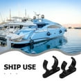 thumbnail image 5 of Mutmorningal 2-Pack Marine Boat Pole Clip Holders, Tube Clamps for Boats, Yacht Pipe Clamps, Shelf Link Fixing Clips, 5 of 10