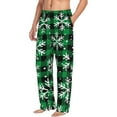 thumbnail image 2 of Balery Men'S Christmas Pattern At Buffalo Plaid Pants,Sleepwear Pants,Pajama Pants,Pj Bottoms Drawstring And Pockets-Large, 2 of 9