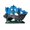 A, variant on Aquarium Decoration Fish Tank Accessory Resin Shipwreck Ornament Underwater Landscape Artificial Rock Cave Hiding Spot