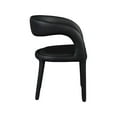 thumbnail image 6 of Meridian Furniture Sylvester Black Vegan Leather Dining Chair, 6 of 9