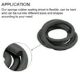 thumbnail image 4 of Uxcell Sealing Strip, Solid Round Sponge Rubber Weather Strip 8.2Ft x 0.7''W, 4 of 6