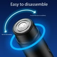 thumbnail image 3 of Mini Beard Clipper,  Head USB Rechargeable Electric Beard Trimmer  for Daily Use Travel Black, 3 of 7