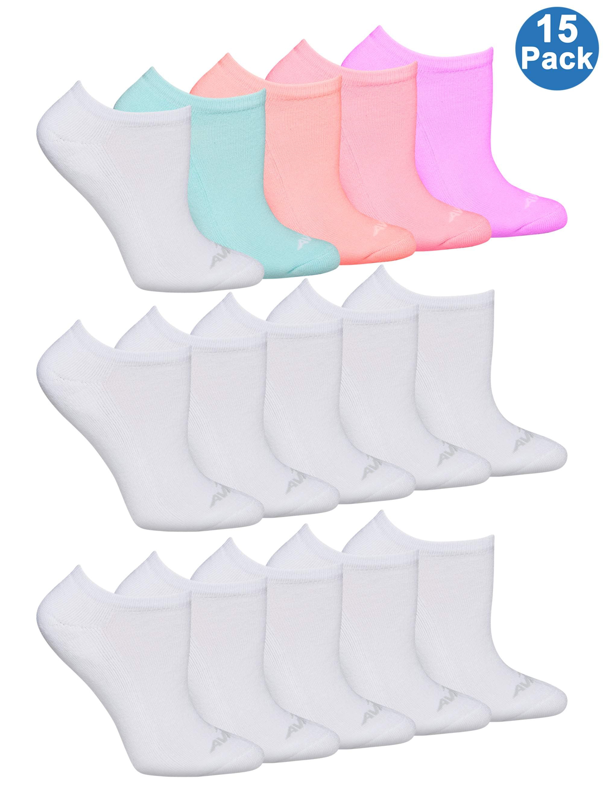 Ladies Value No Show Sock, 15 Pack