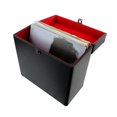 thumbnail image 2 of 12inch Vinyl Record Storage Boxes Music Enthusiasts Classic for DJ Large Stylish, 2 of 7