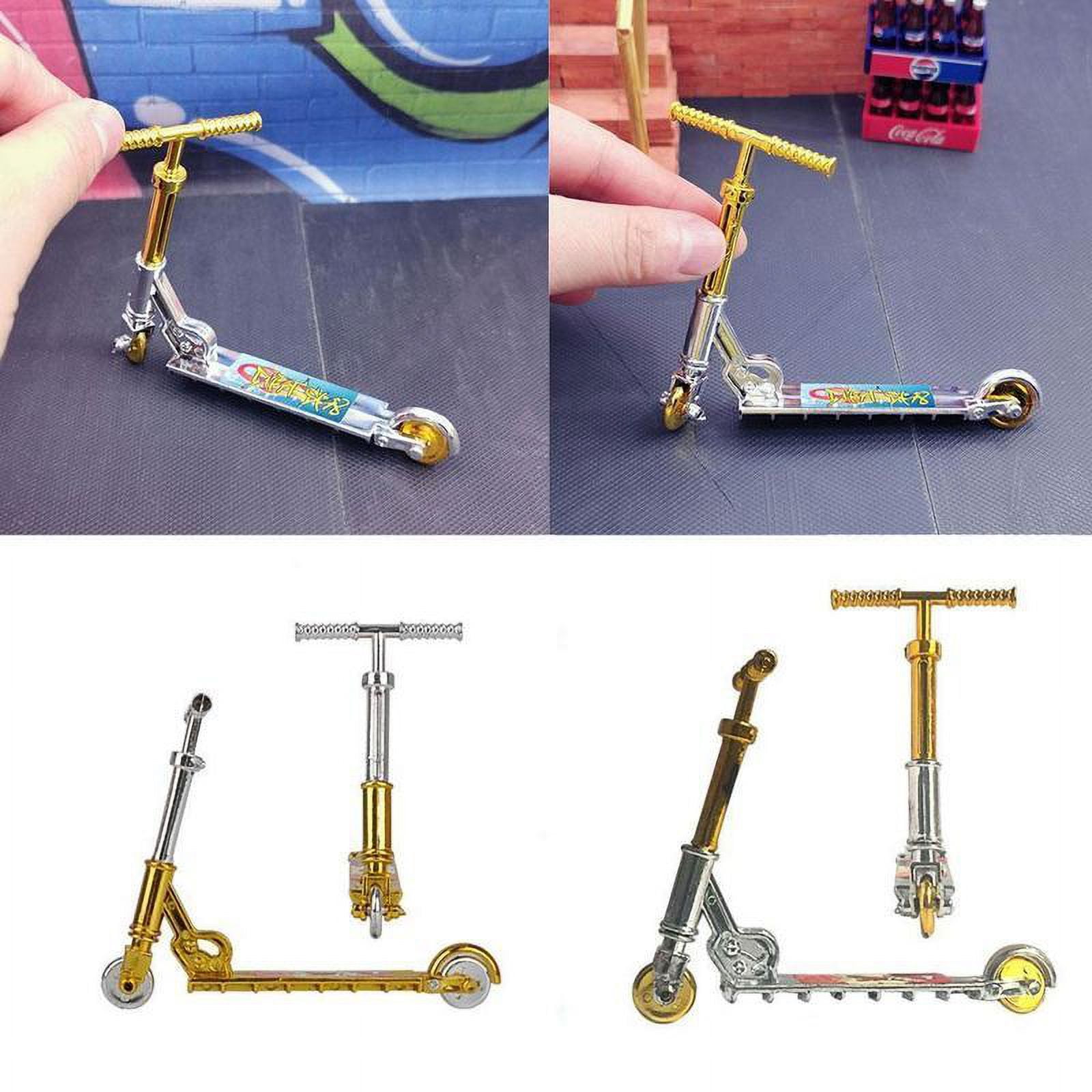 Trottinette À Doigts, 6 Pièces Jouets De Scooter À Deux Roues