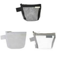 thumbnail image 4 of Breathable Nylon Mesh Storage Bag Paper Clips Note Stickers Organizer Home Office Reusable Organizing Pouch Bags White, 4 of 9