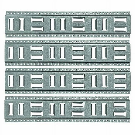 SNAP-LOC Fast-Track E-Track 24 Inch 4-Pack USA Galvanized Steel Horizontal Vertical
