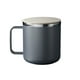 thumbnail image 2 of Taza de Café Aislada con Tapa y Asa 400 ml – Taza Térmica de Viaje de Doble Pared al Vacío de Acero Inoxidable 304, Taza para Bebidas Calientes y Frías a Prueba de Derrames para Hogar y Oficina, 2 of 6