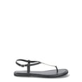 thumbnail image 2 of Time and Tru Women's Hardware T-Strap Sandals, 2 of 5