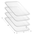 thumbnail image 6 of Olde Midway 4-Tier Commercial Bakery Display Case, Acrylic w/ Removable Trays for Pastry, 6 of 7