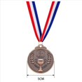 thumbnail image 4 of 60 Piezas Medallas de Premio Plata Bronce Medallas de 1º 2º 3º Premios para Concursos, 4 of 6