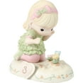 thumbnail image 2 of Precious Moments Growing In Grace, Age 3, Blonde Girl Figurine, 1 Each, 2 of 5