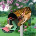 thumbnail image 5 of Coolnut Magnetic Mailbox Cover, Autumn Golden Retriever Sitting Post Mail Box Cover Mail Wraps Cover, Oversize 25.4" L x 20.78" W, 5 of 5