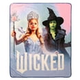 thumbnail image 1 of Wicked Movie Plush Throw, 40" x 50", 1 of 4