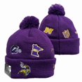 thumbnail image 1 of Minnesota Vikings Big Head Knitted Hat to Prevent catching a Cold Casual Cap, 1 of 1