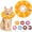 Orange, variant on Minzimin 1Pack Cat Cone Collar Soft, Adjustable Cat Recovery Collars Spay Cones to Stop Licking, Cute Donut E Collar After Surgery, Anti-Lick Wound Healing Elizabethan Collar for Kittens