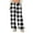 Black_03#1029Z, variant on Plaid Flannel Pants for Women Fuzzy Winter Warm Thermal Women Pj Bottoms Wide Leg Drawstring Women's Sleep Pants
