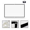 Pantalla de proyección para películas, formato 16:9, plegable y portátil, antiarrugas, para proyección en interiores y exteriores, doble cara, ideal para el hogar, fiestas y campamentos.