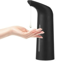 Automatic Soap Dispenser Touchless, Auto Liquid Soap Dispenser, Hands-Free Dish Soap Dispenser for Kitchen Bathroom Hotel,400ml Automatic Waterproof Sensor Soap Dispenser