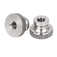 thumbnail image 3 of Unique Bargains 5 Pcs M8 304 Stainless Steel Hand Tighten Knurled Thumb Nuts Fasteners GB806, 3 of 5