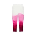 thumbnail image 2 of Pantalones de Yoga para Mujer, Cintura Elástica Impresa Capris para Uso Casual, Poliéster Cómodo Y Elástico, 2 of 5