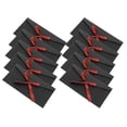 thumbnail image 3 of Kraft Paper Envelopes Black Bowknot Binding For Wedding Invitations 10Set 8.7X4.3X0.4In, 3 of 9