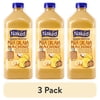 (3 pack) Naked Boosted Smoothie Pina Colada Machine, 64 fl oz Bottle