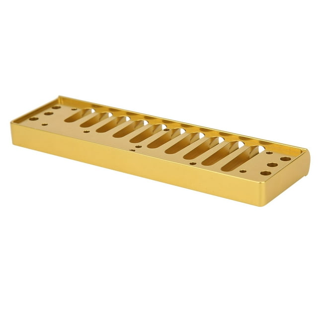 Harmonica Comb SP20 Aluminum Harmonica Comb Alloy 10 Hole Blues Harp Comb Part for Harmonica Accessory