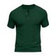 thumbnail image 5 of Usted Es Más Que una Prueba de Puntuación Estilo de Camisa Casual de Color Sólido Botón de Manga Corta Cuello Redondo Blusa, Hombre Casual de Manga Corta Botón Abajo Camisas Suéter, 5 of 8