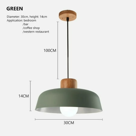

QHNGJZ Stylish and Unique Modern Nordic Hanging Pendant Lamps - Creative Lighting Option for Kitchen and Restaurant Decor - Macaron Iron Chandelier - Enhance Your Space with These Stylish