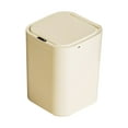 thumbnail image 2 of CASAFUN Intelligent Office Wastebasket Sensor Garbage Can with Cover,Trash Can with Lid for Home Office Kitchen Bathroom Living Room Bedroom, 2 of 2