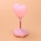 thumbnail image 4 of EeaseMX Globos de amor con forma de corazón, luz LED nocturna para dormitorio, luces inalámbricas de bajo consumo (corazón rosa), 4 of 7