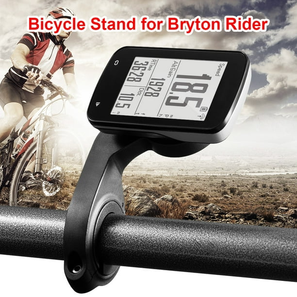 HUAYUWA Support de vélo pour ordinateur de vélo compatible avec GPS Bryton  Rider 10/15/100/310/320/330/410/420, noir : : Sports et Loisirs