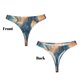 thumbnail image 3 of Balery Forest Lake White Horse Tangas de Algodón para Mujer con Estampado – Ropa Interior Sexy, Transpirable, G-string-Small, 3 of 6