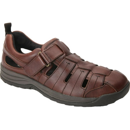 

Men s Drew Dublin Fisherman Sandal Brandy Leather 8 4E