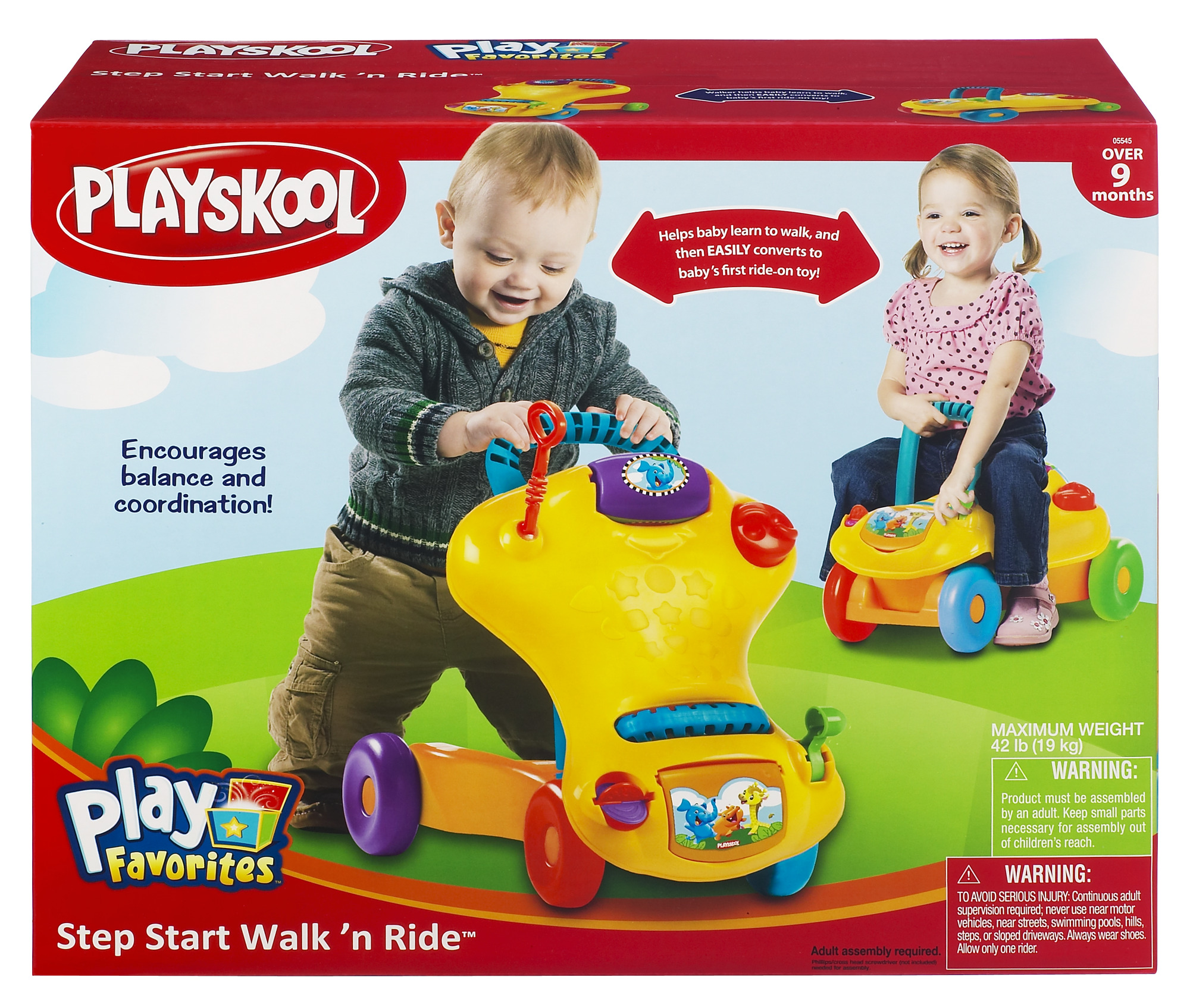 Playskool Step Start Walk'n Ride - image 2 of 9