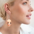 thumbnail image 2 of SUSHANG Doll Head Earrings Creative Handmade Funny and Cute Doll Head Earrings and Exaggerated Hip Hop and Dancing Earrings, 2 of 9