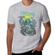 thumbnail image 1 of Camiseta MOTIONL EN BANDA BLANCA en blanco, tallas grandes, camiseta de manga corta, camisetas personalizadas para hombres, 1 of 7