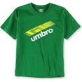 thumbnail image 1 of Umbro Boys Stripe Graphic T-Shirt, Verde, S (8), 1 of 1