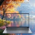 thumbnail image 2 of Lenovo IdeaPad Slim 3 15.6" FHD Touchscreen Laptop,AMD Ryzen 5 7530U,8GB RAM,512GB SSD,Wi-Fi 6,Backlit Keyboard,Windows 11 Home,Abyss Blue, 2 of 5